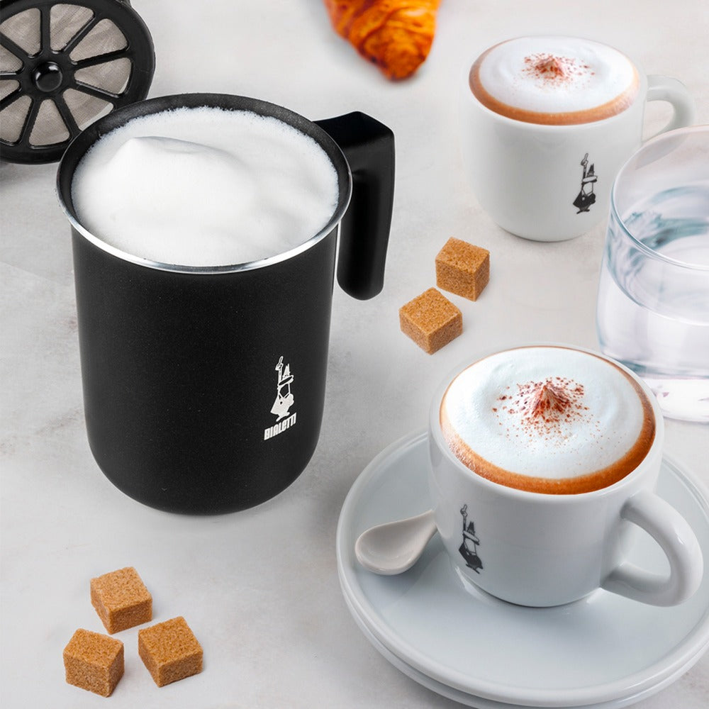 Bialetti tutto crema melkopschuimer (zwart)