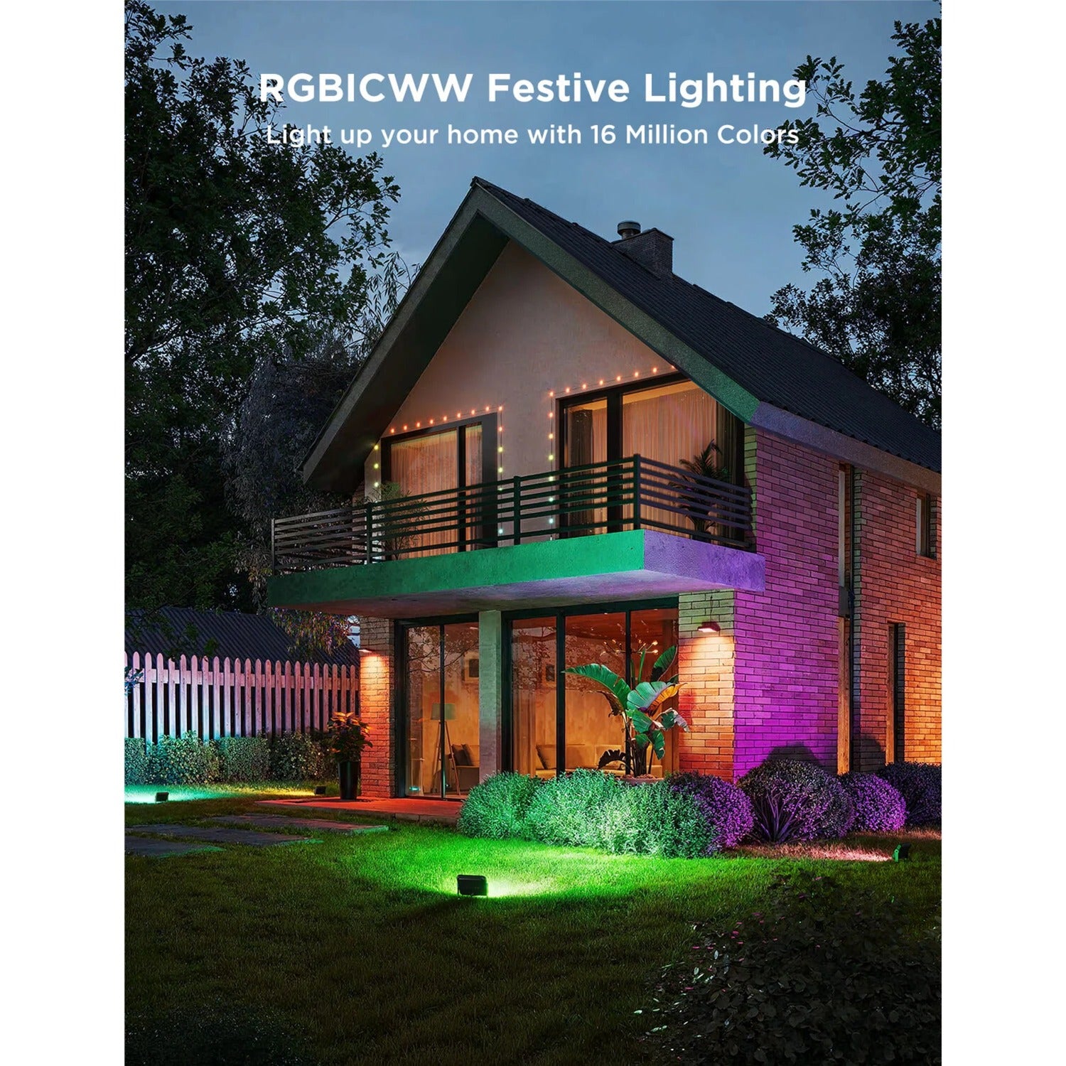 Govee outdoor flood lights 2 sfeerverlichting (4 stuks)