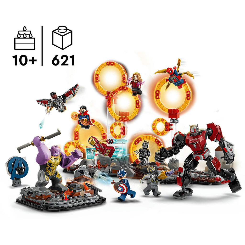 LEGO Marvel 76323 Avengers Endgame Finale Schlacht