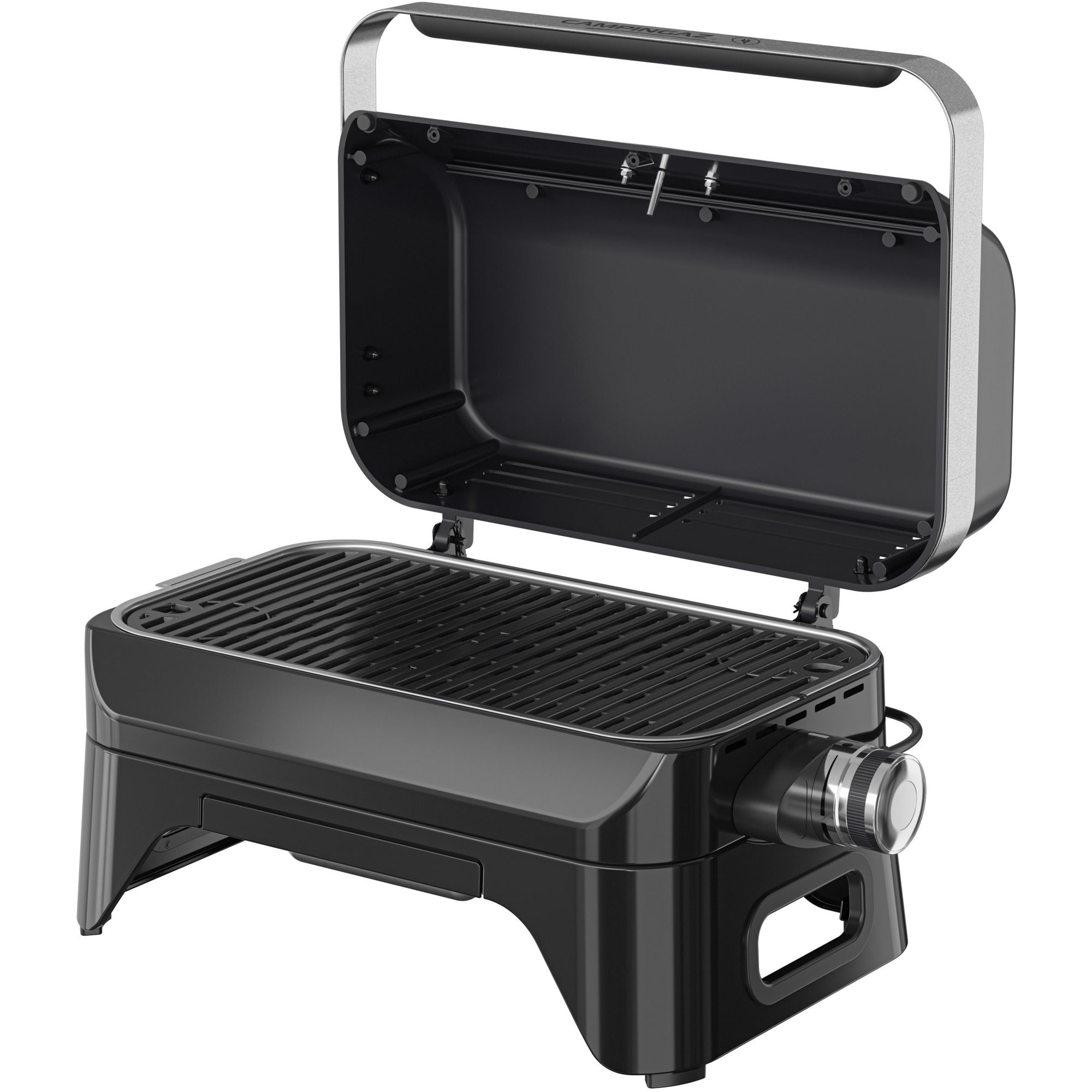 Campingaz attitude 2go electric elektrische barbecue (zwart zilver, 2000 watt)