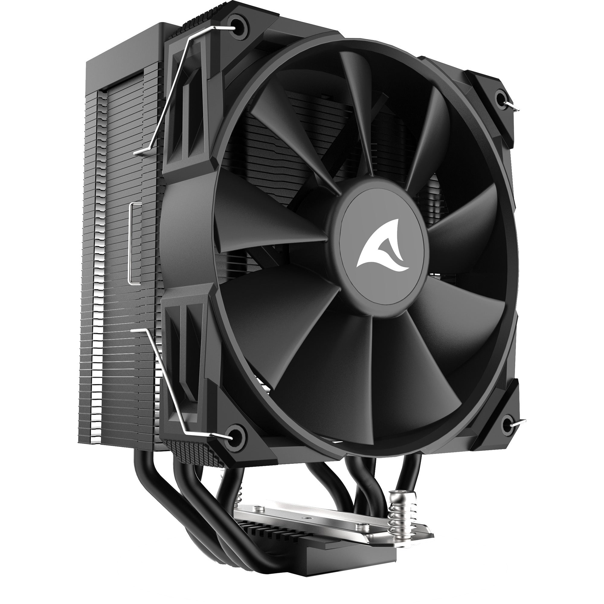 Sharkoon a40 cpu-koeler (zwart, 4-pins pwm fan-connector)