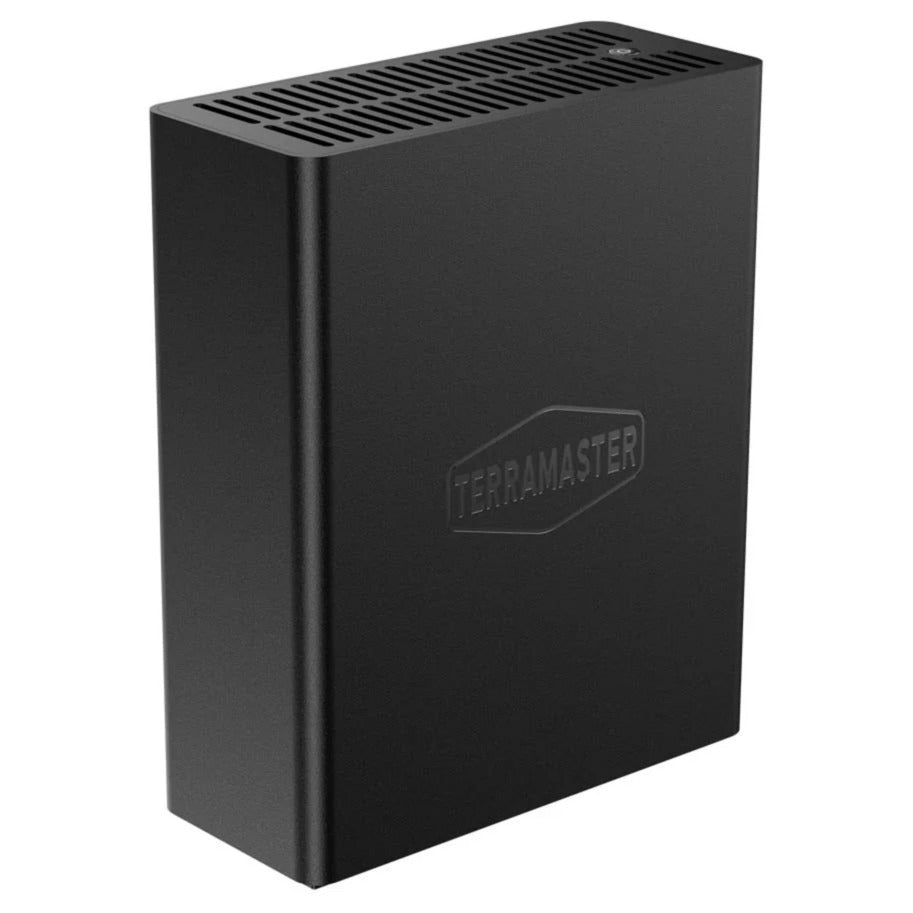 Terramaster f8 ssd nas (zwart, 1x 10gbe, hdmi, usb)