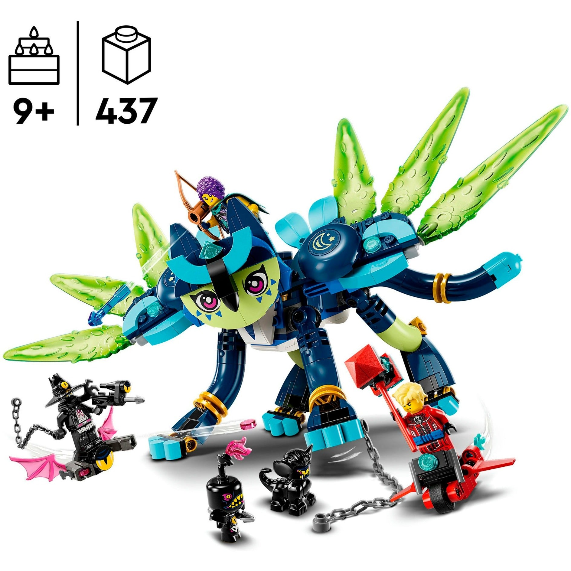 Lego Dreamzzz 71476 Zoey und Zian die Katze Eule
