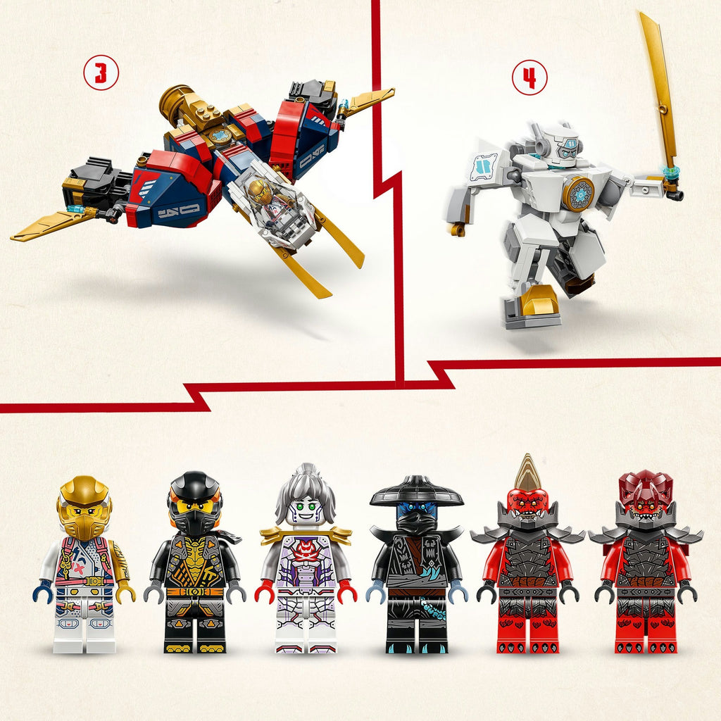 LEGO Ninjago 71834 Zanes Ultra-Kombinations-Mech