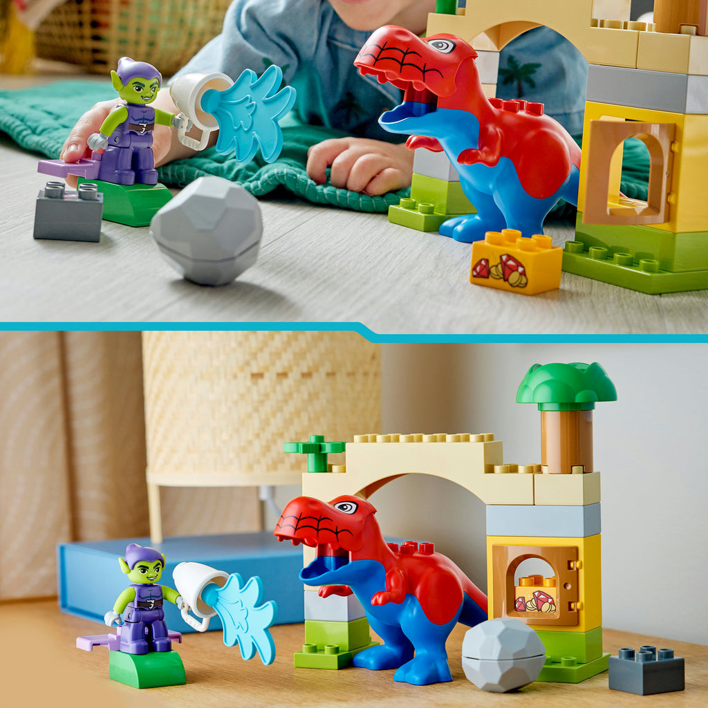 Lego duplo 10463 dinosaurus spidey-rex vs. green goblin