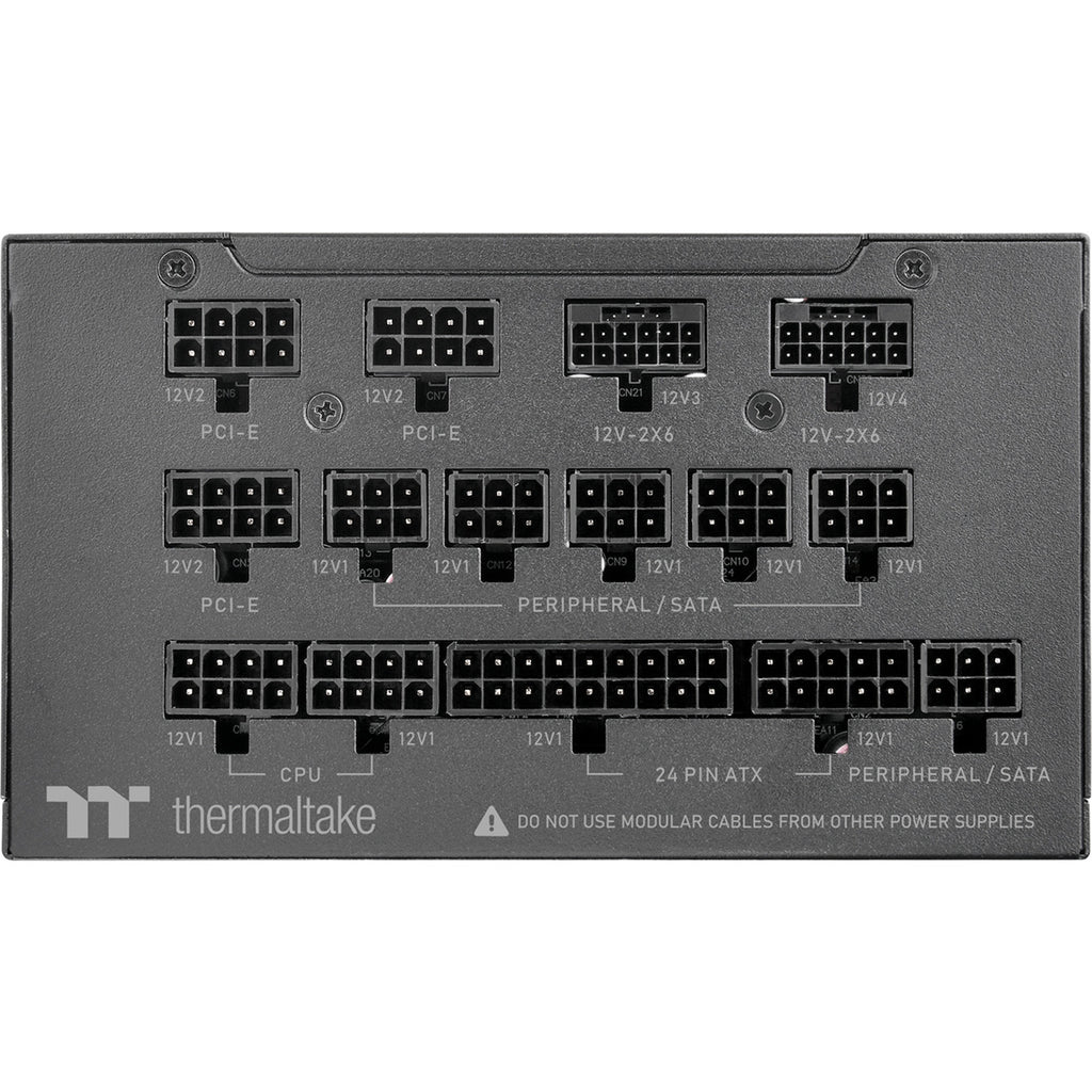 Thermaltake toughpower tf3 modulaire 1300 watt voeding (zwart, 6x pcie)