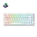 Mchose jet 75 hall effect magnetic switch gaming keyboard (wit, us lay-out (qwerty), kailh magnetic god, 75%, 8k, rgb, hot swap, usb-c, hall effect sensor)