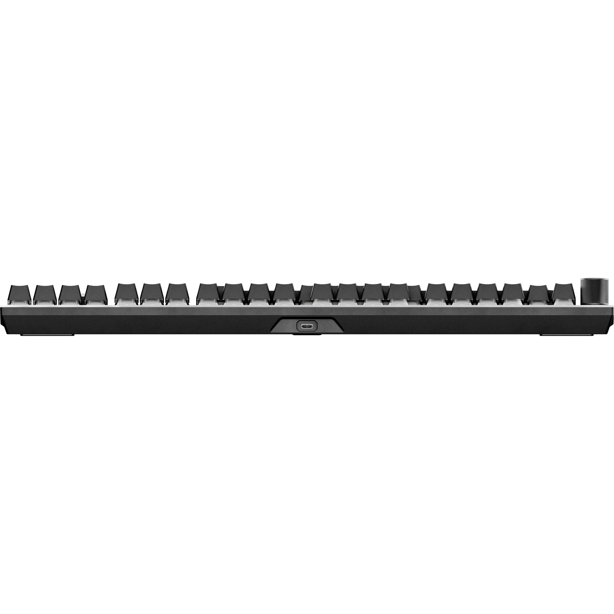 Be quiet! light mount silent tactile rgb mechanisch gaming toetsenbord (zwart, us lay-out (qwerty), silent tactile, 100%, argb, pbt double-shot keycaps)