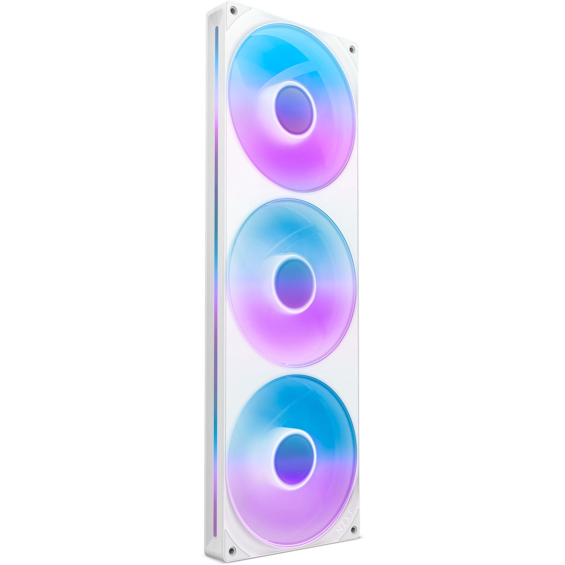 Nzxt f420 rgb core case fans (wit, 3 stuks, 420 x 140 x 26 mm)