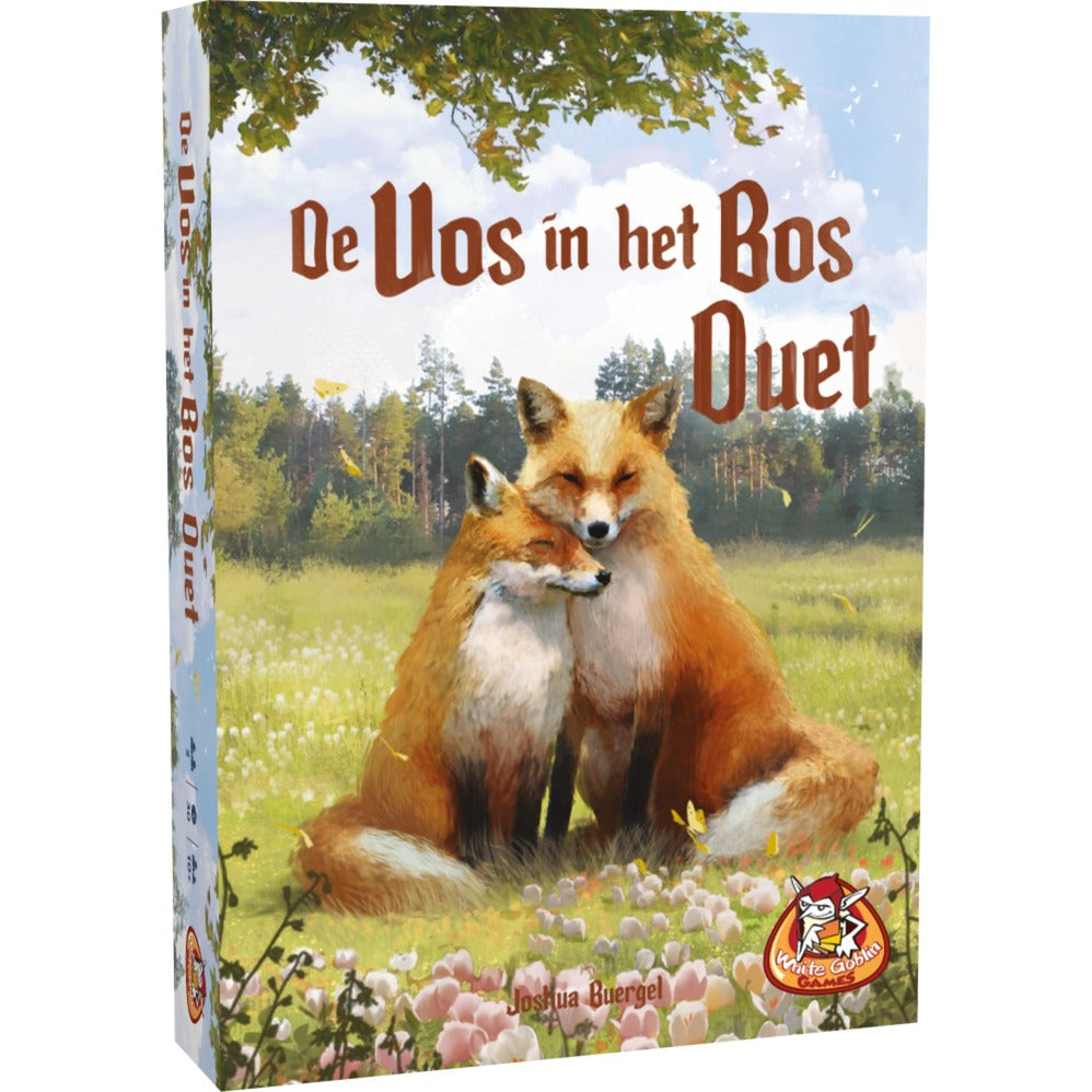 White goblin games de vos in het bos: duet kaartspel (nederlands, 2 spelers, 30 minuten, vanaf 10 jaar)