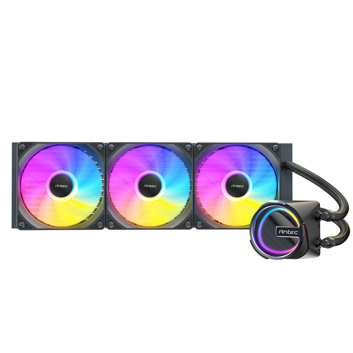 Antec skeleton 360 argb waterkoeling (zwart)
