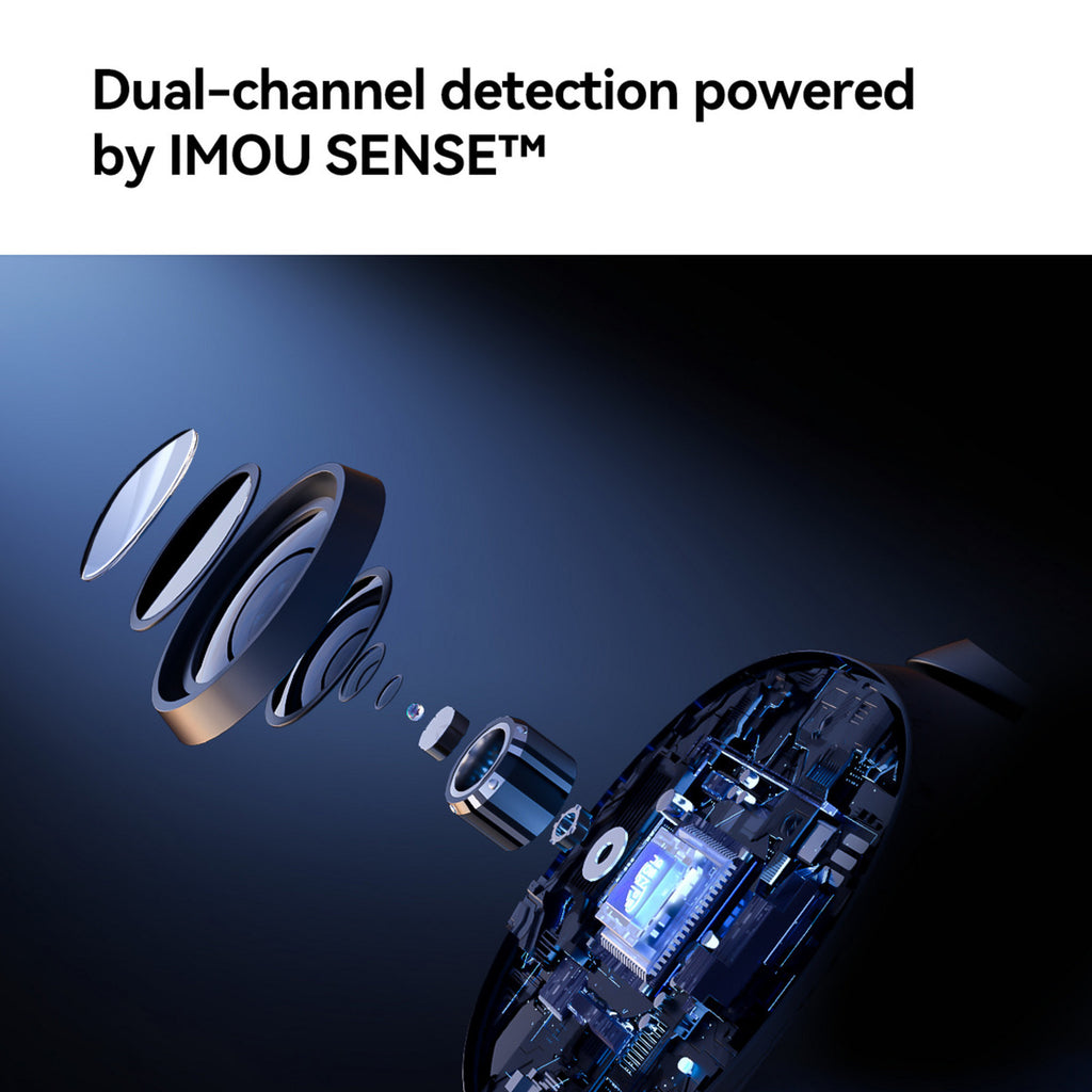 Imou cruiser dual lens 6mp beveiligingscamera (wit)