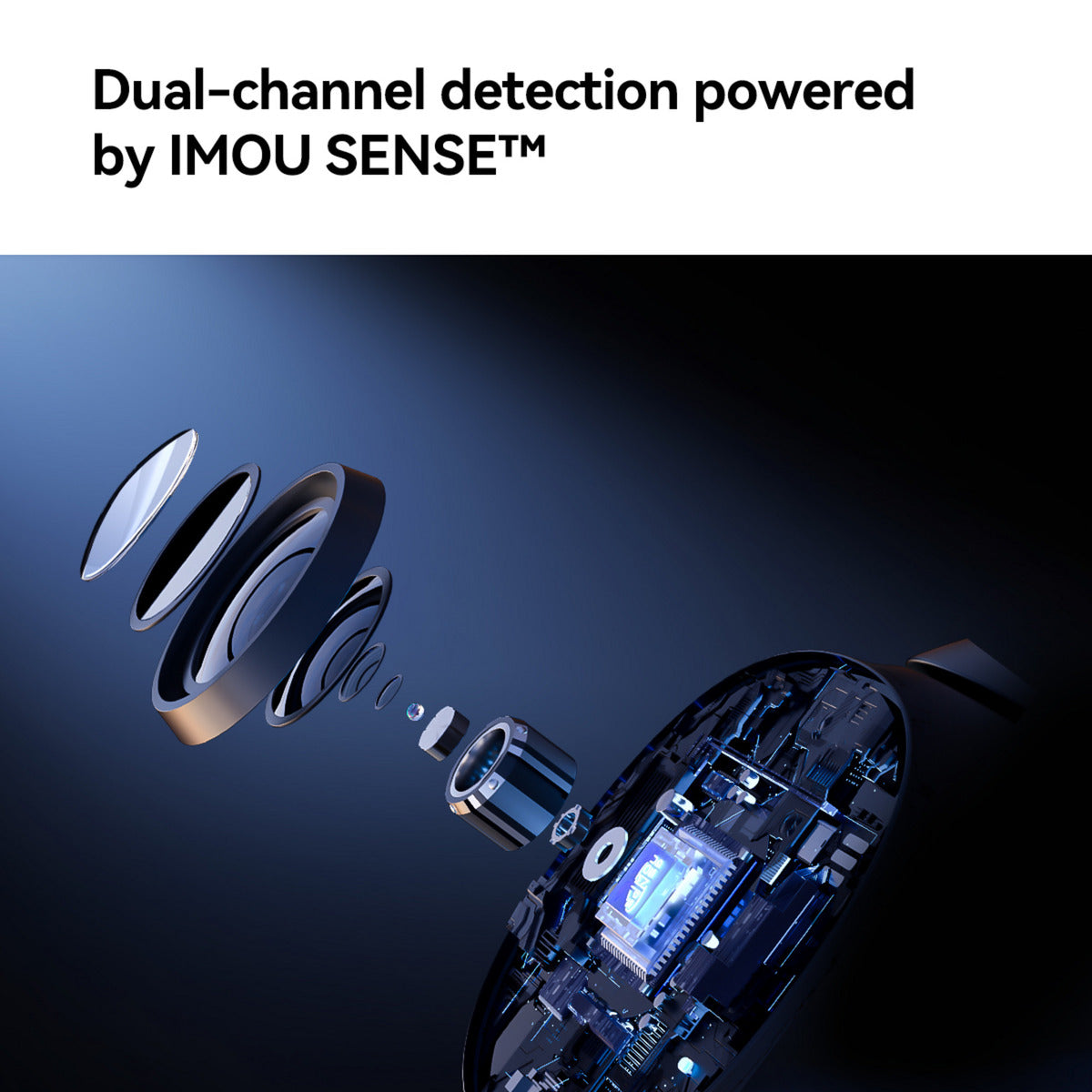 Imou cruiser dual lens 6mp beveiligingscamera (wit)