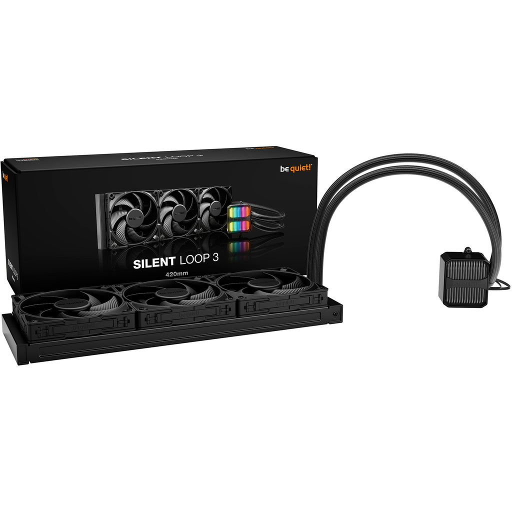 Be quiet! silent loop 3 420 waterkoeling (zwart, 4-pin pwm)
