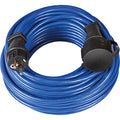 Brennenstuhl verlengkabel ip44, geaard (blauw, 10 meter)