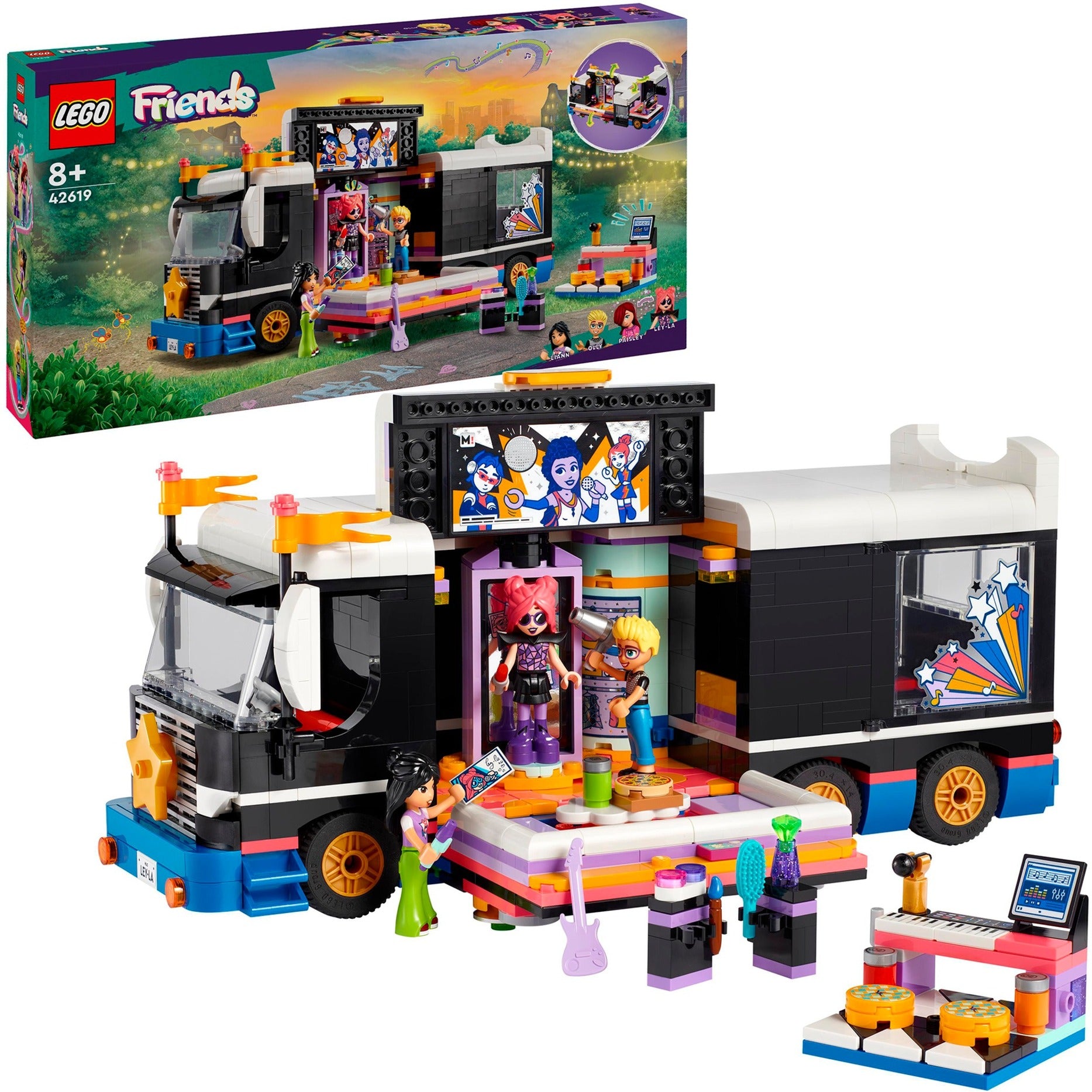 LEGO Friends 42619 Popstar Tourbus