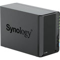 Synology diskstation ds225+ nas (zwart, 1x 1gbe lan, 1x 2.5gbe lan, 2x usb 3.2 gen 1)