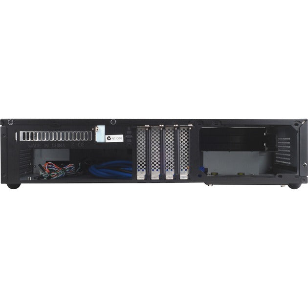 Silverstone ml04b htpc behuizing (zwart | 2x usb-a)
