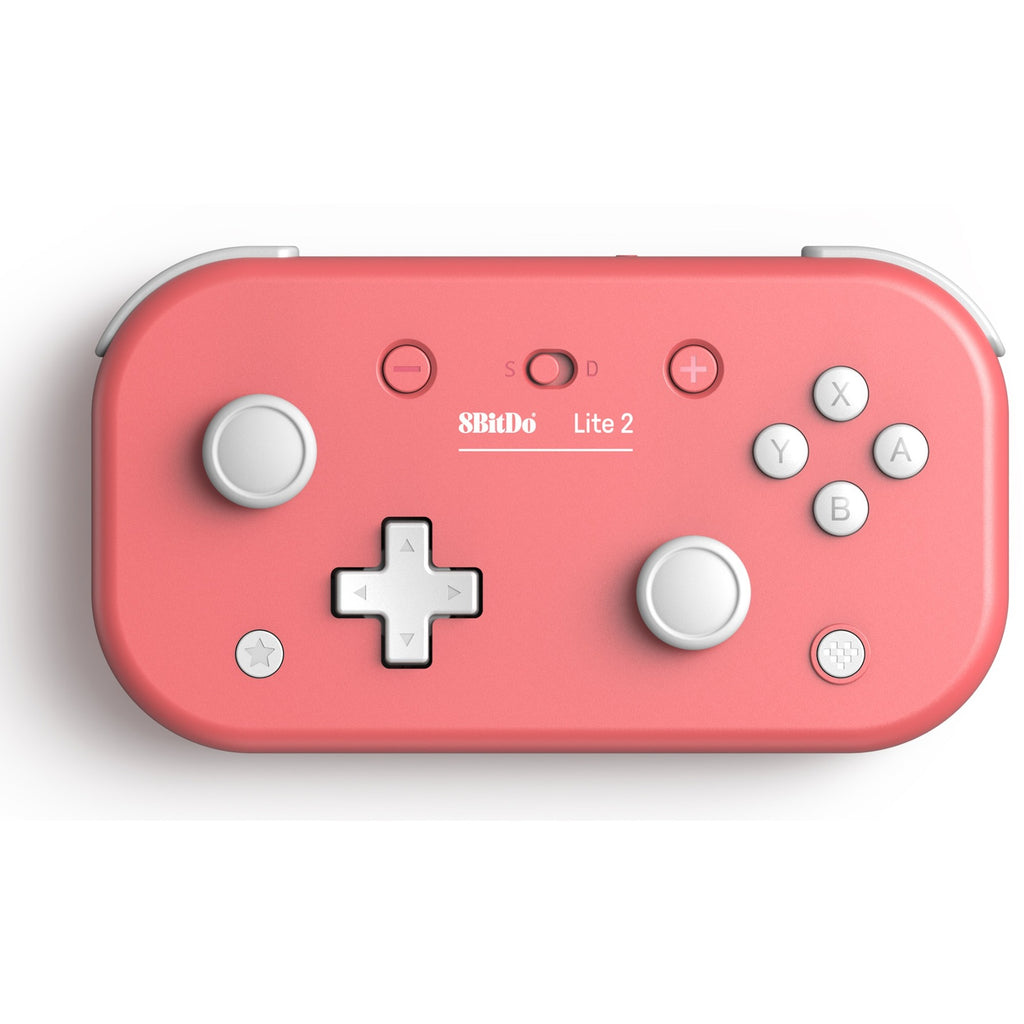 8bitdo lite 2 pink gamepad (pink, android, switch, raspberry pi)