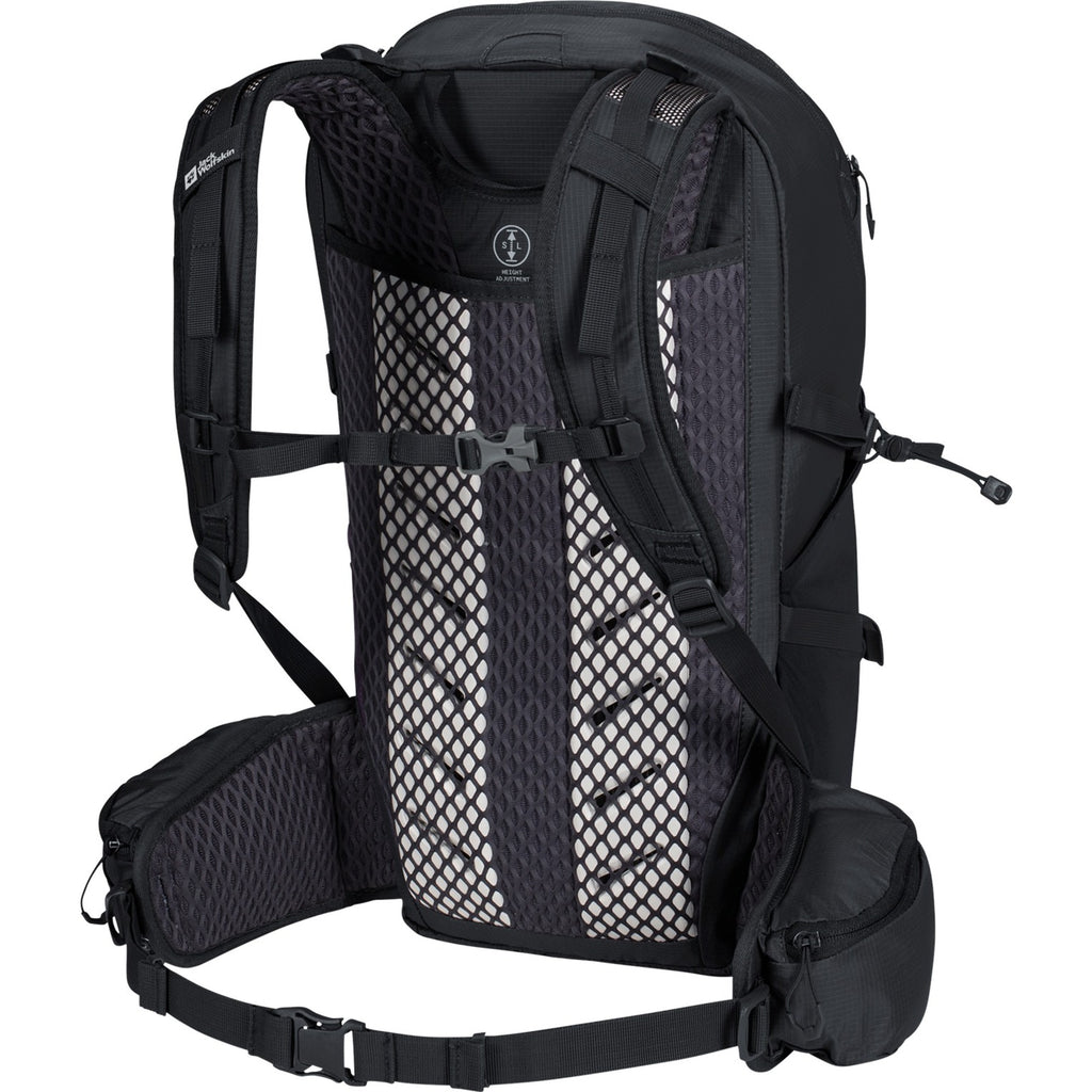 Jack wolfskin cyrox shape 25 s-l rugzak (zwart, 25 liter)