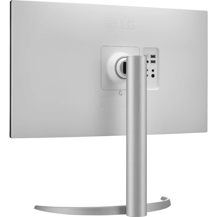Lg ultrafine 27up850k-w 27 4k uhd monitor (zilver zwart, 2x hdmi, displayport, 2x usb-a, usb-c)