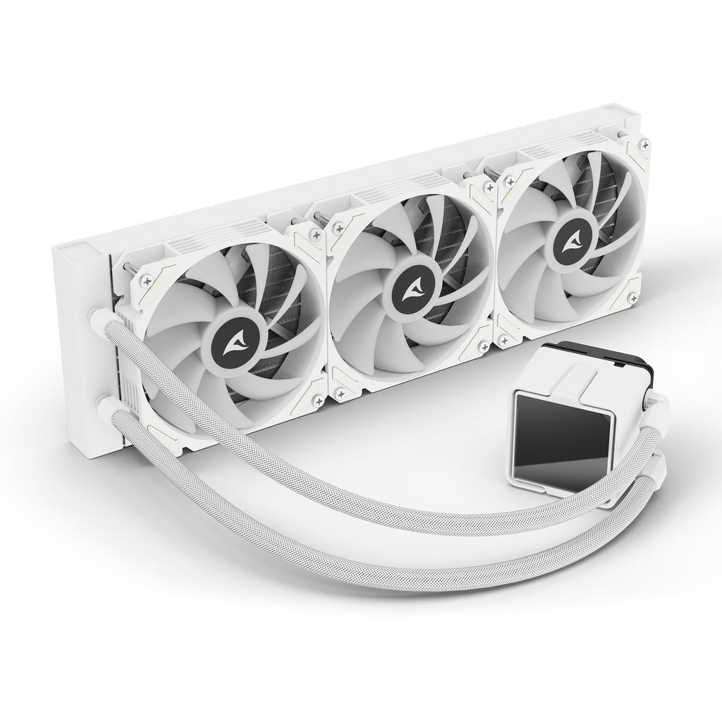Sharkoon s60 argb waterkoeling (wit, 4-pin pwm)