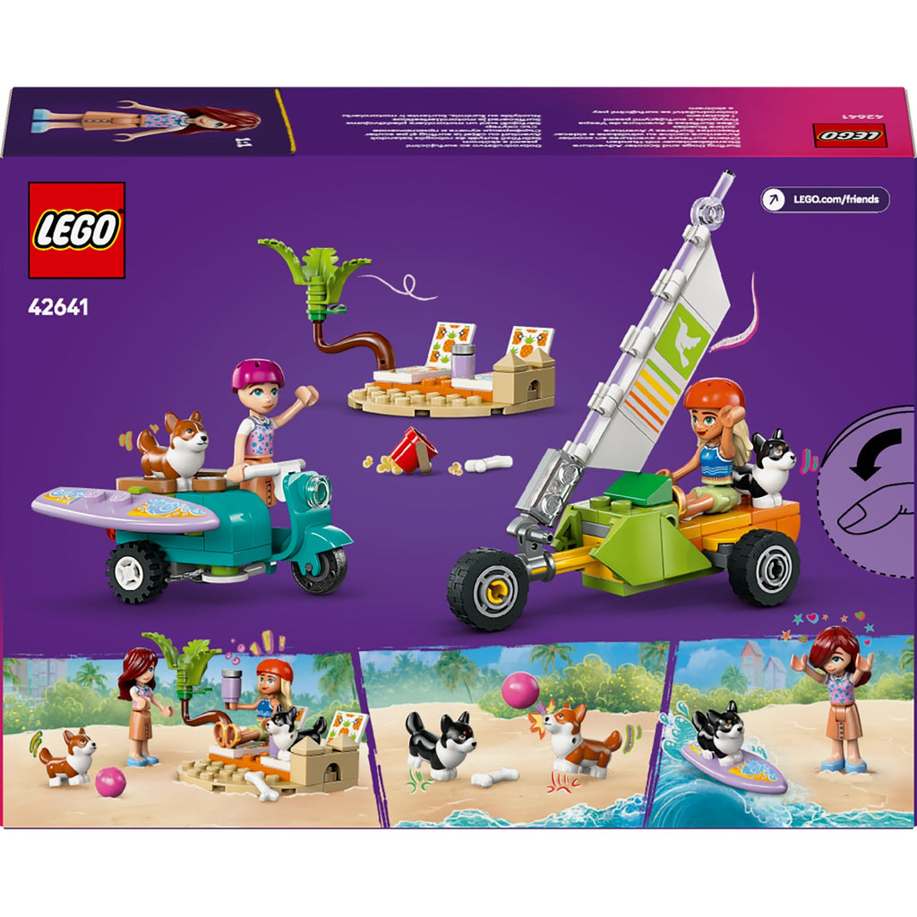 Lego friends - surf- en scooterplezier met de honden constructiespeelgoed (42641)