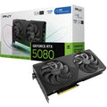 Pny geforce rtx 5080 slim oc grafische kaart (dlss 4, 3x displayport, 1x hdmi 2.1)