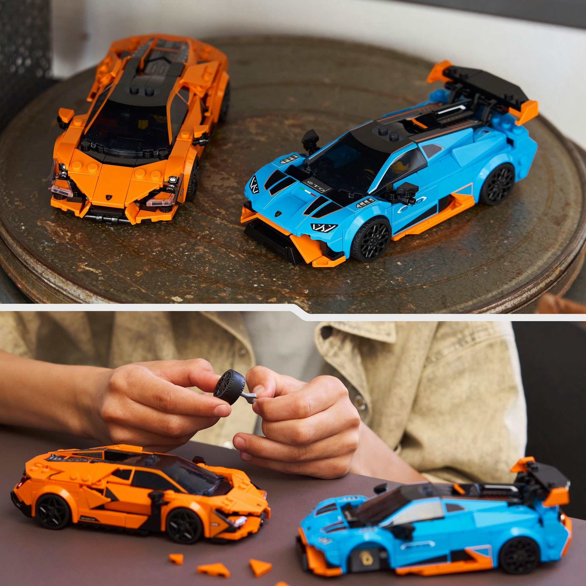 Lego speed champions 77238 lamborghini revuelto en huracan sto