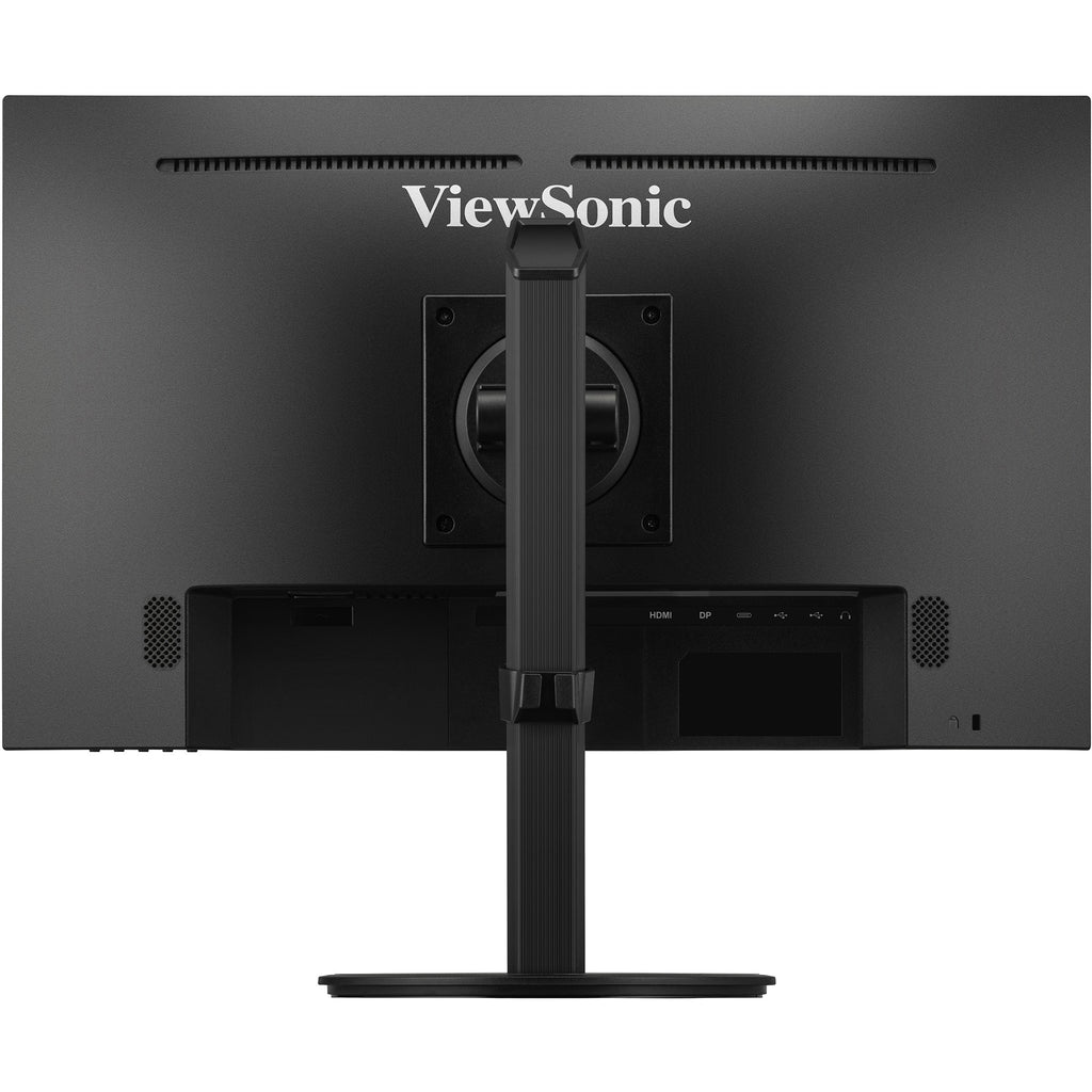 Viewsonic vg2409-mhdu-2 24 monitor (zwart, 1x hdmi, 1x displayport, usb-c, usb-a, usb-b,100 hz)