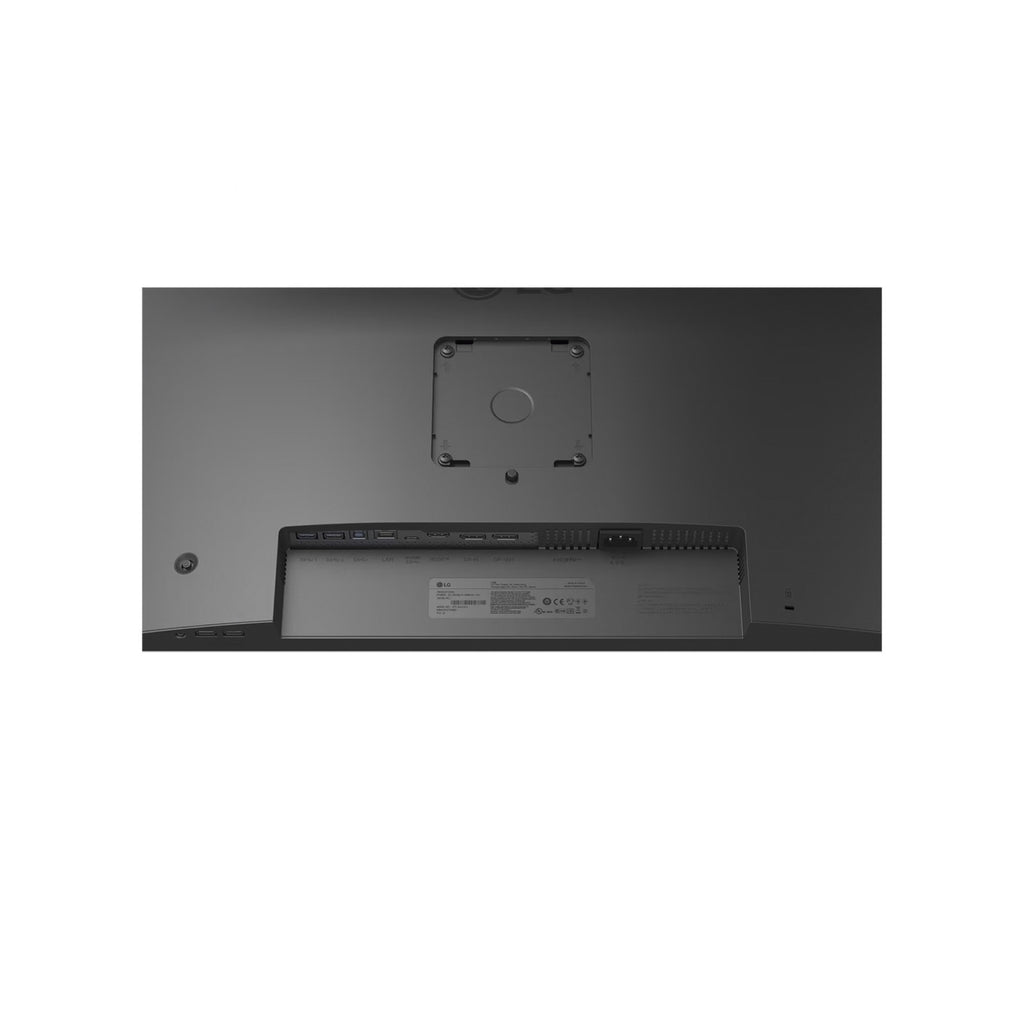 Lg 27ba850 27 monitor (zwart, hdmi, displayport, audio, lan, usb-c, webcam)