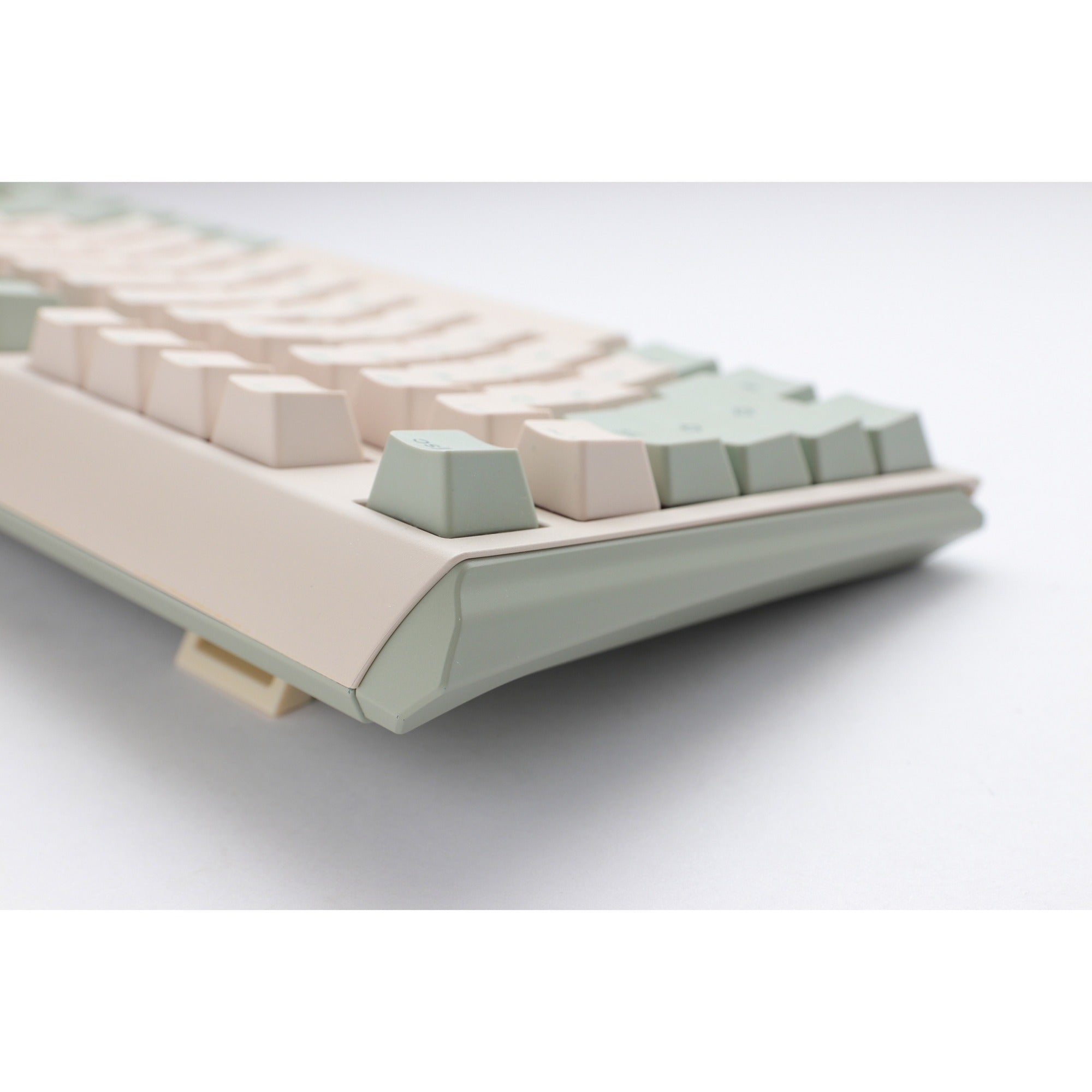 Ducky one 3 matcha tkl, toetsenbord (crème groen, us lay-out, cherry mx blue, pbt double shot, hot swap)