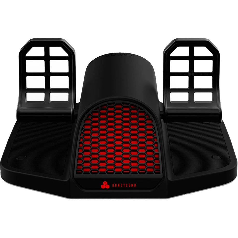 Honeycomb aeronautical charlie rudder pedals (zwart)