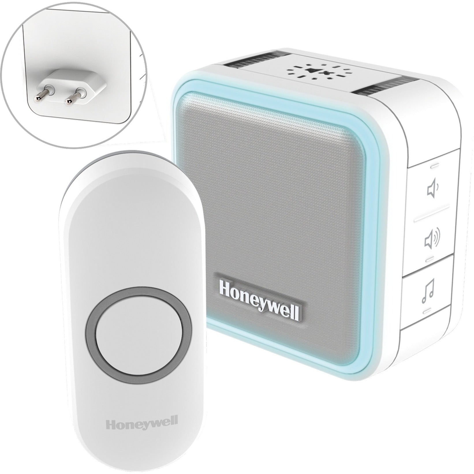 Honeywell DC515NP2 Kabelloser Plug-in-Türklinkel