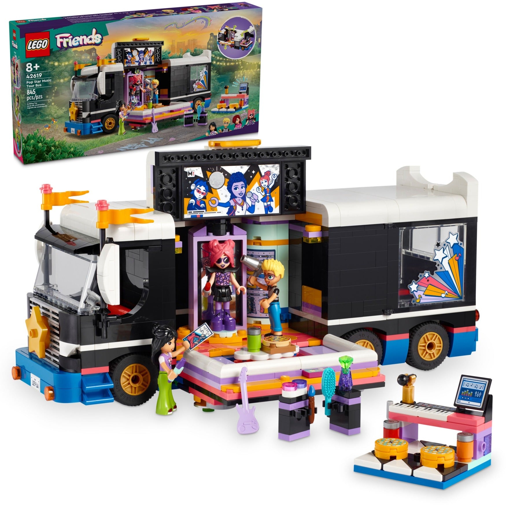LEGO Friends 42619 Popstar Tourbus