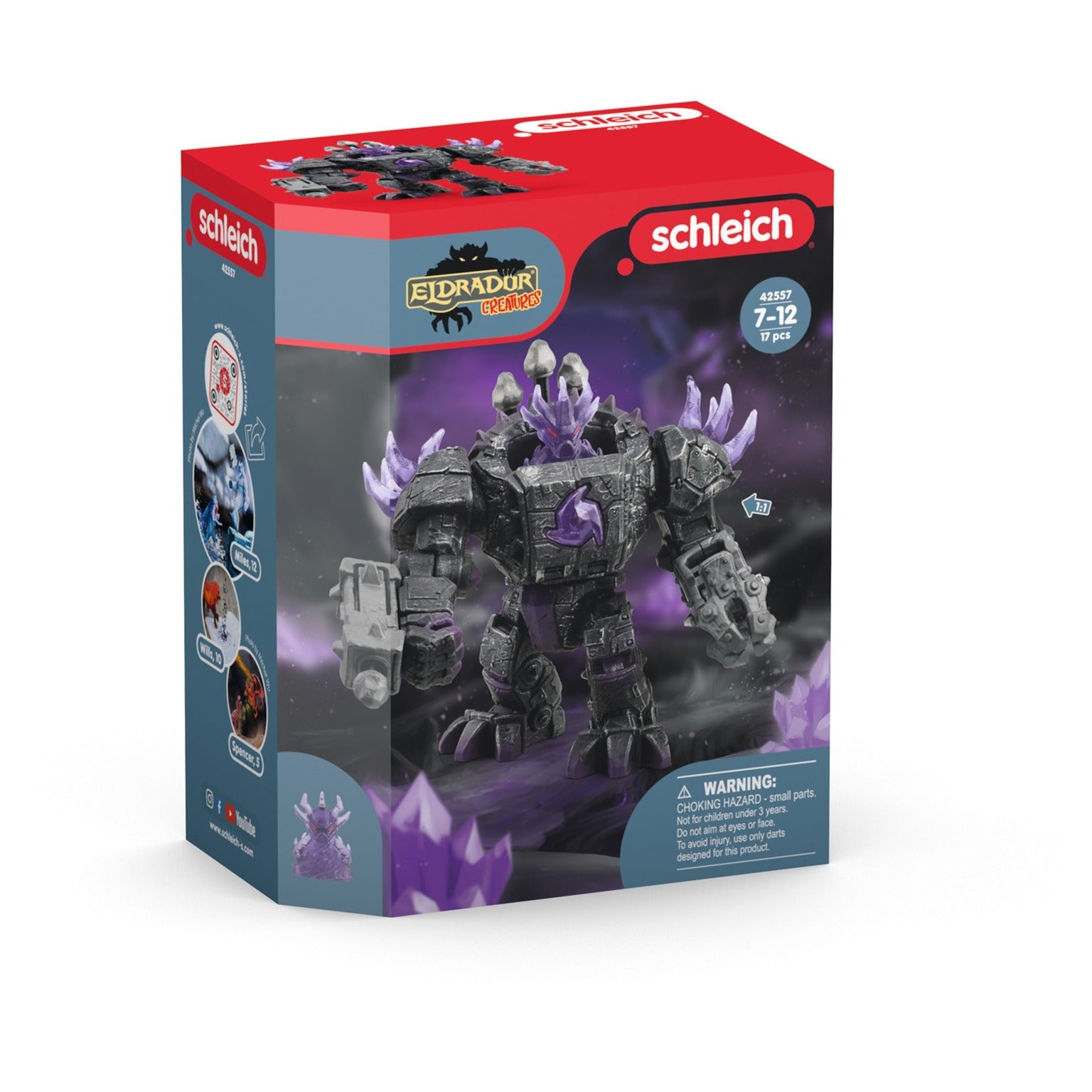 Schleich eldrador creatures shadow master robot met mini creature - 42557