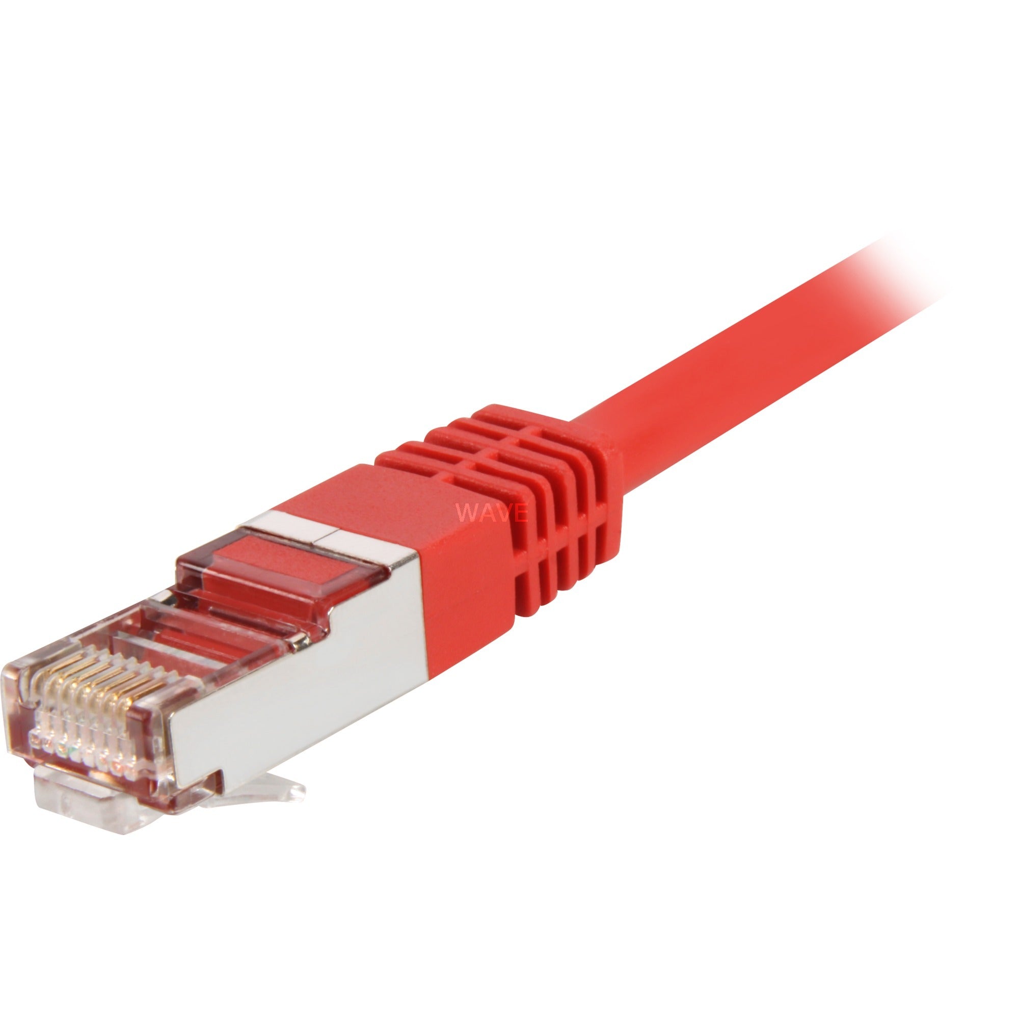 Sharkoon patchkabel rj45 cat.5e s ftp 10m (rood)