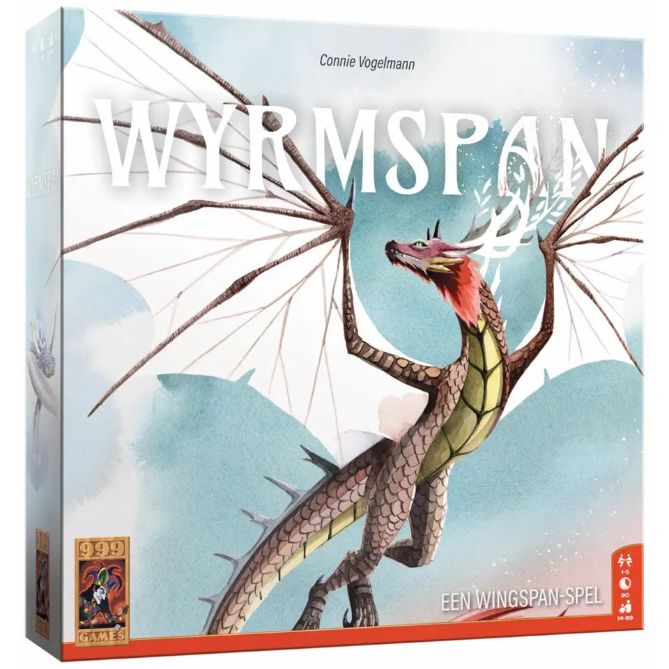 999 Games Wyrmspan Brettspiel (Niederländisch, 1-5 Spieler, 90 Minuten, ab 14 Jahren)
