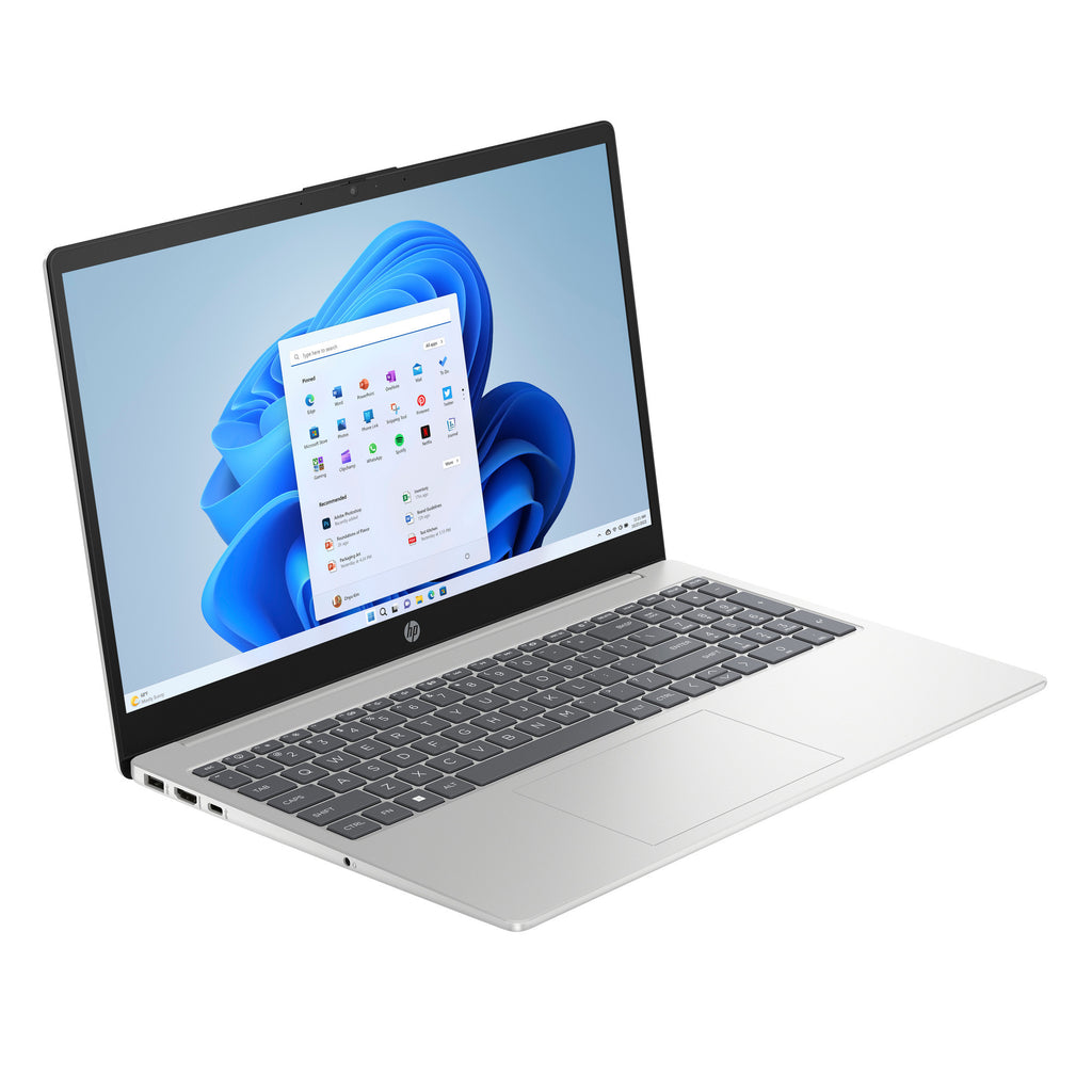 Hp 15-fd0059nd (ck1h6ea) 15.6 laptop (zilver | core 5 120u | intel graphics | 24 gb | 512 gb ssd)