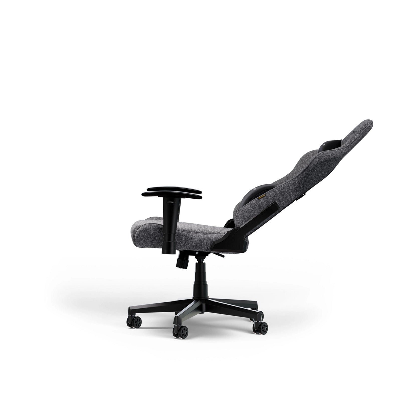 Dxracer prince l grey fabric gamestoel (grijs)
