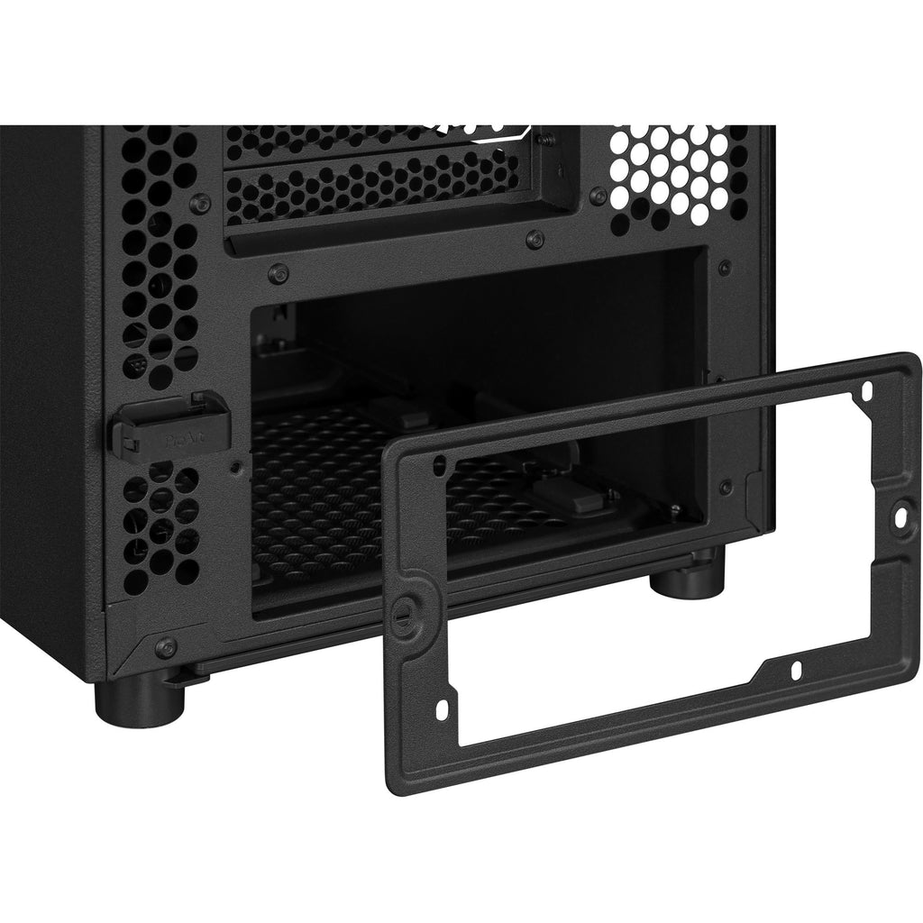 Asus proart pa401 - tempered glass panel midi tower behuizing (zwart | 2x usb-a | 1x usb-c | tempered glass)