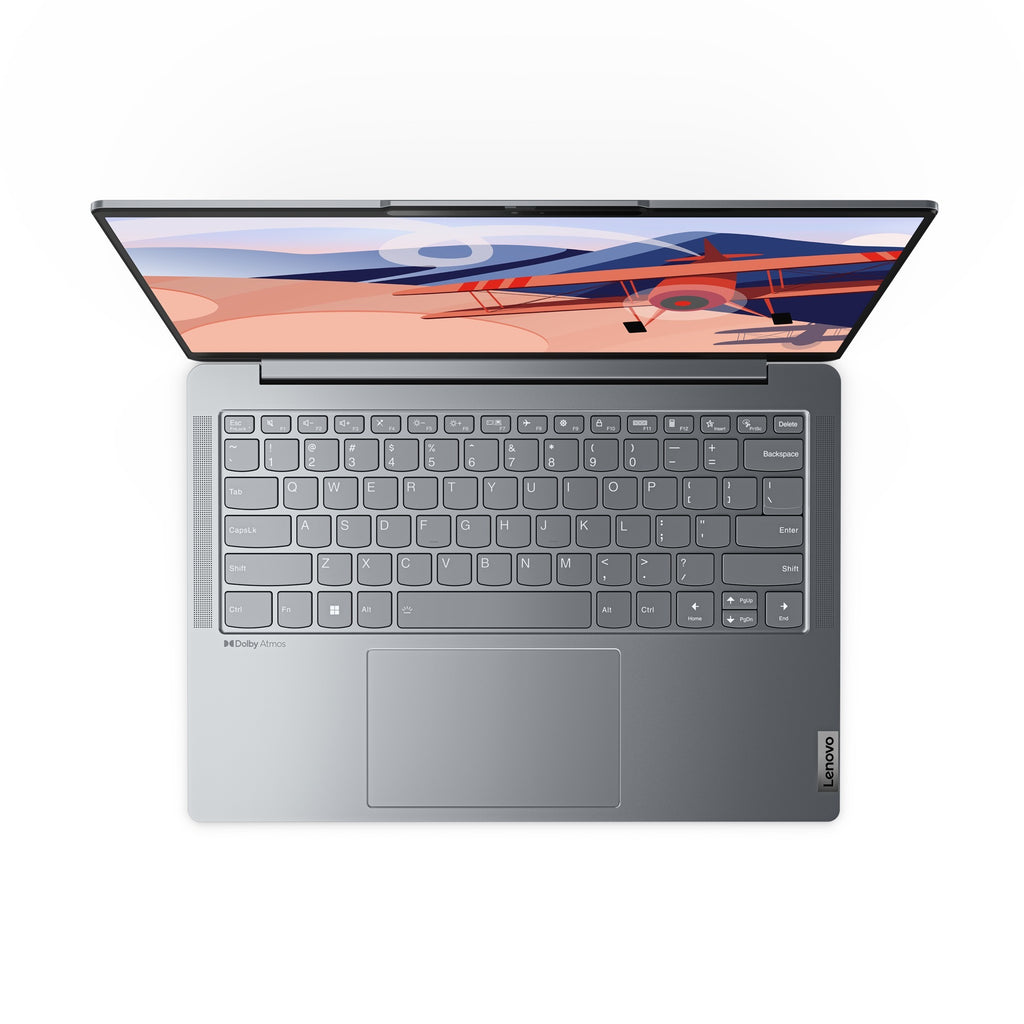 Lenovo yoga slim 6 14apu8 (82x3003qmh) 14 laptop (grijs | r5 7540u | radeon 740m graphics | 16 gb | 512 gb ssd)