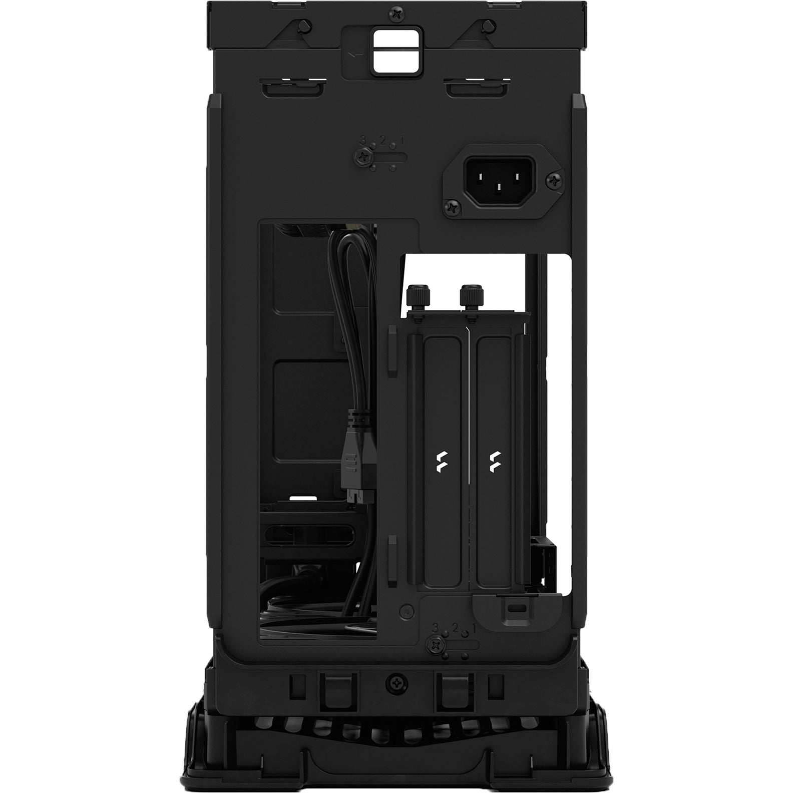 Fractal design era 2 charcoal mini tower behuizing (donkergrijs | 2x usb-a | 1x usb-c)