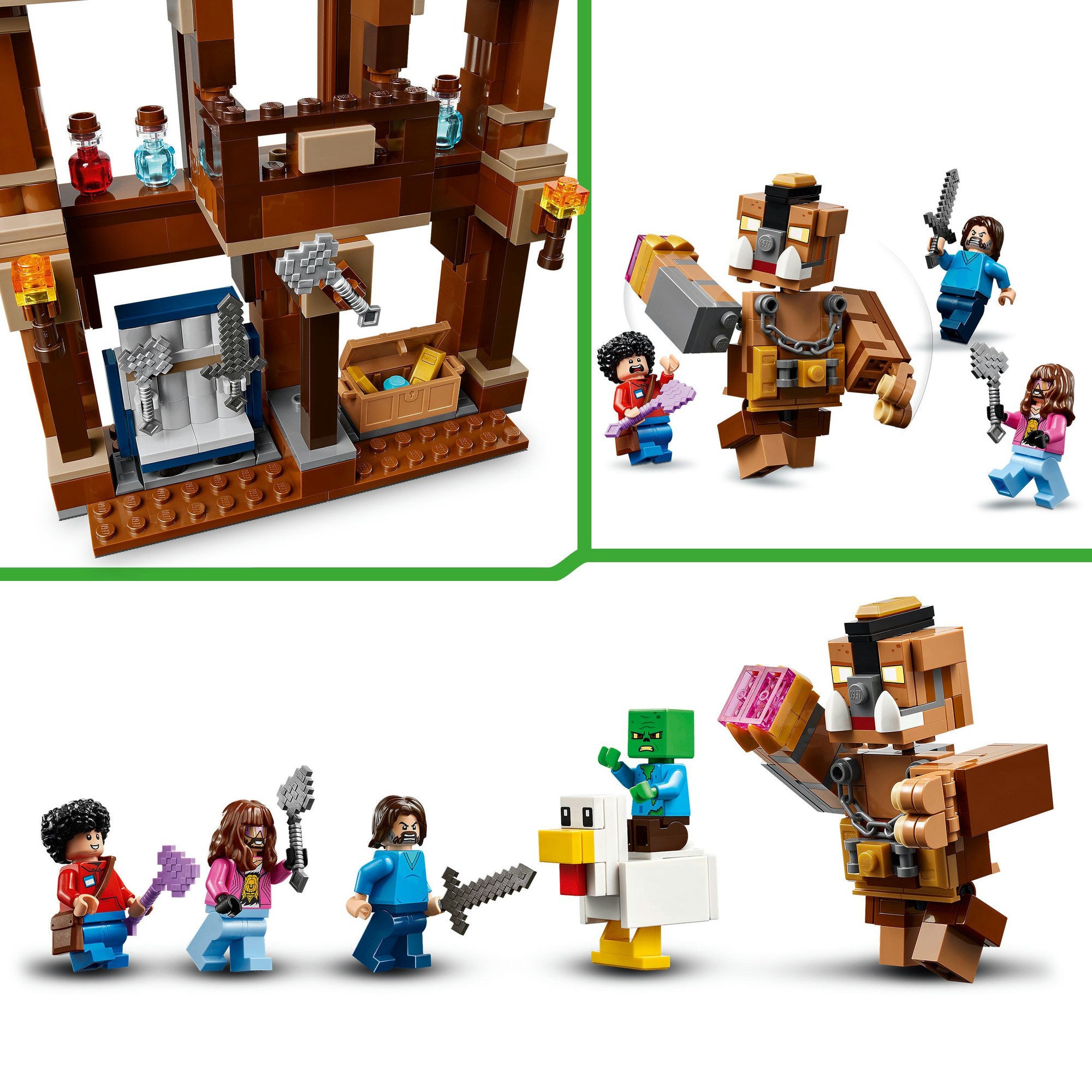 LEGO Minecraft 21272 Die Arena im Waldanwesen