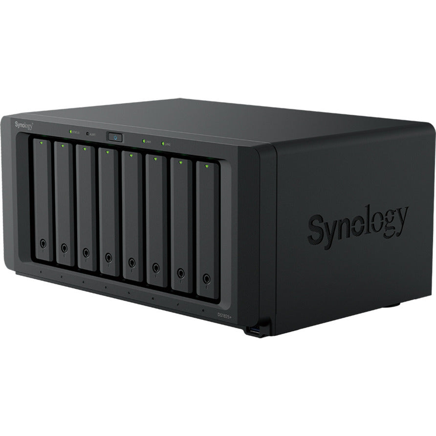 Synology diskstation ds1825+ nas (zwart, 2x lan, usb)