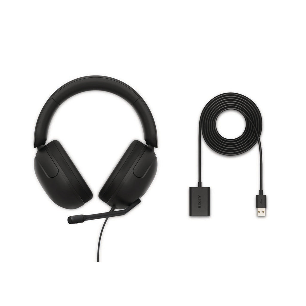 Sony inzone h3 bekabelde gaming headset over-ear (zwart, playstation 5, pc)
