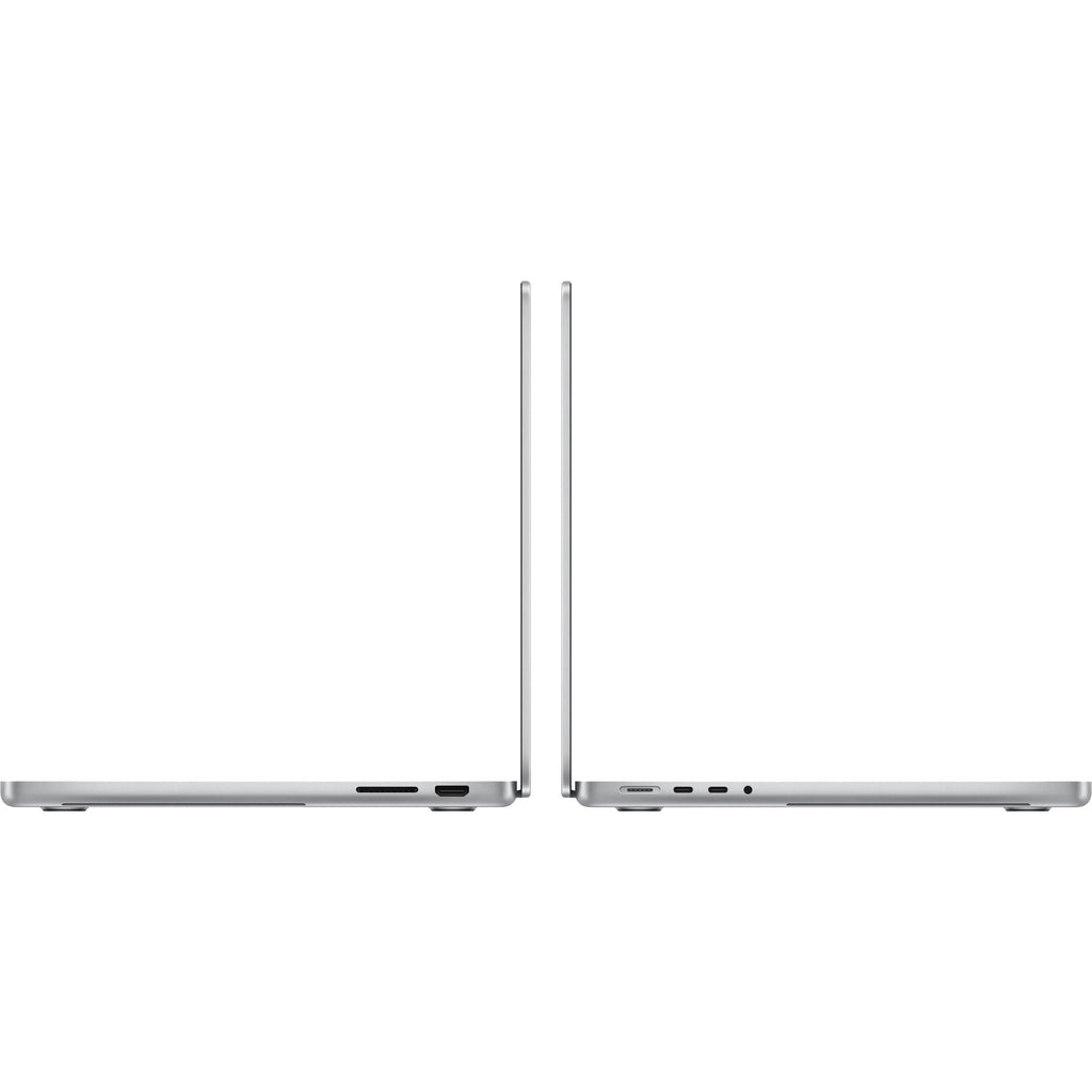 Apple macbook pro 2023 14 (mr7j3n a) refurbished laptop (zilver | m3 8 core | 10‑core gpu | 8gb ram | 512 gb ssd)