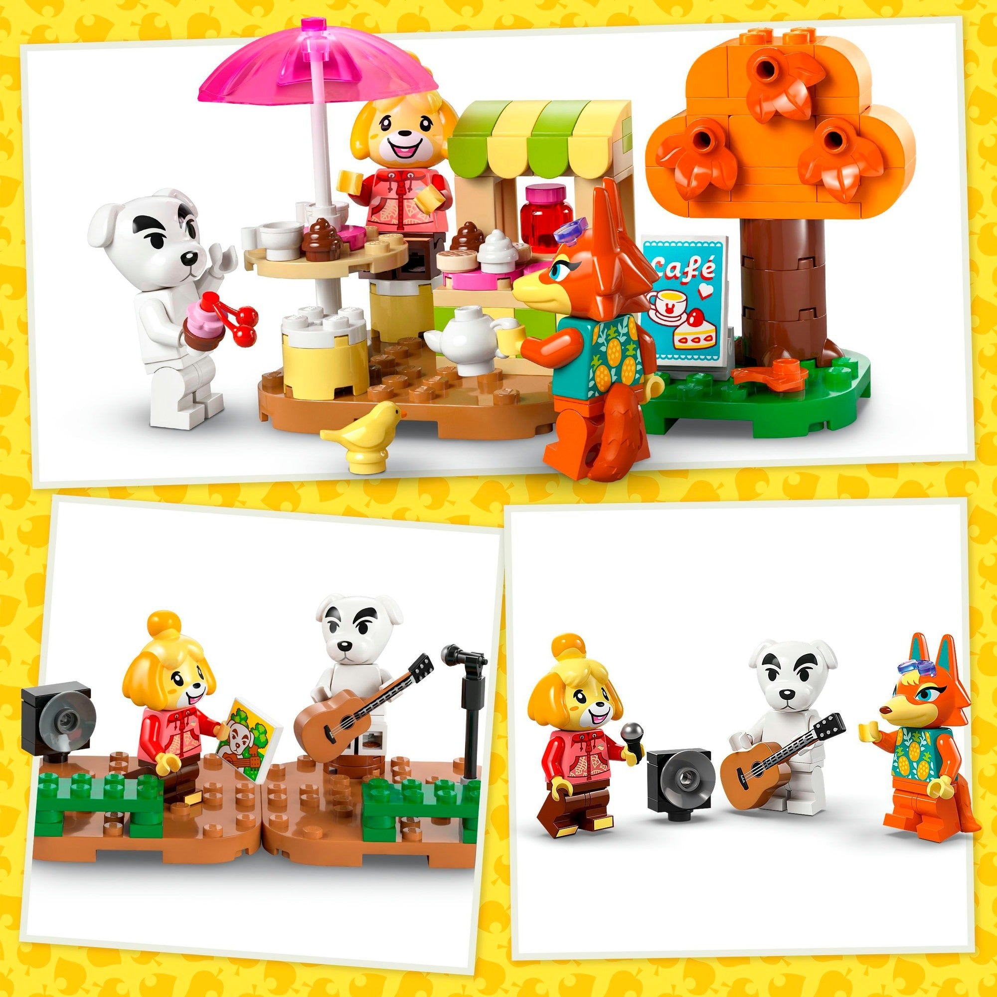 Lego animal crossing - k.k.'s pleinconcert constructiespeelgoed (77052)