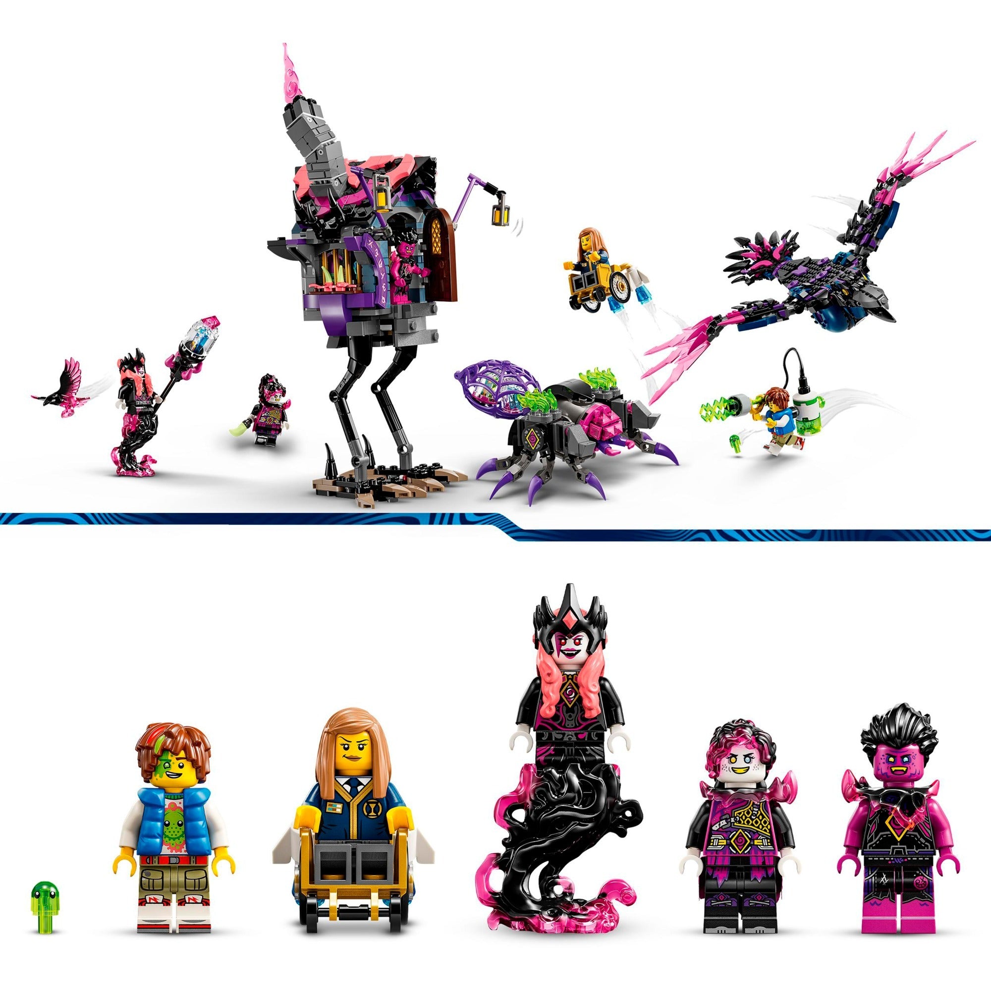 Lego dreamzzz - de middernachtraaf van de neder heks constructiespeelgoed (71478)