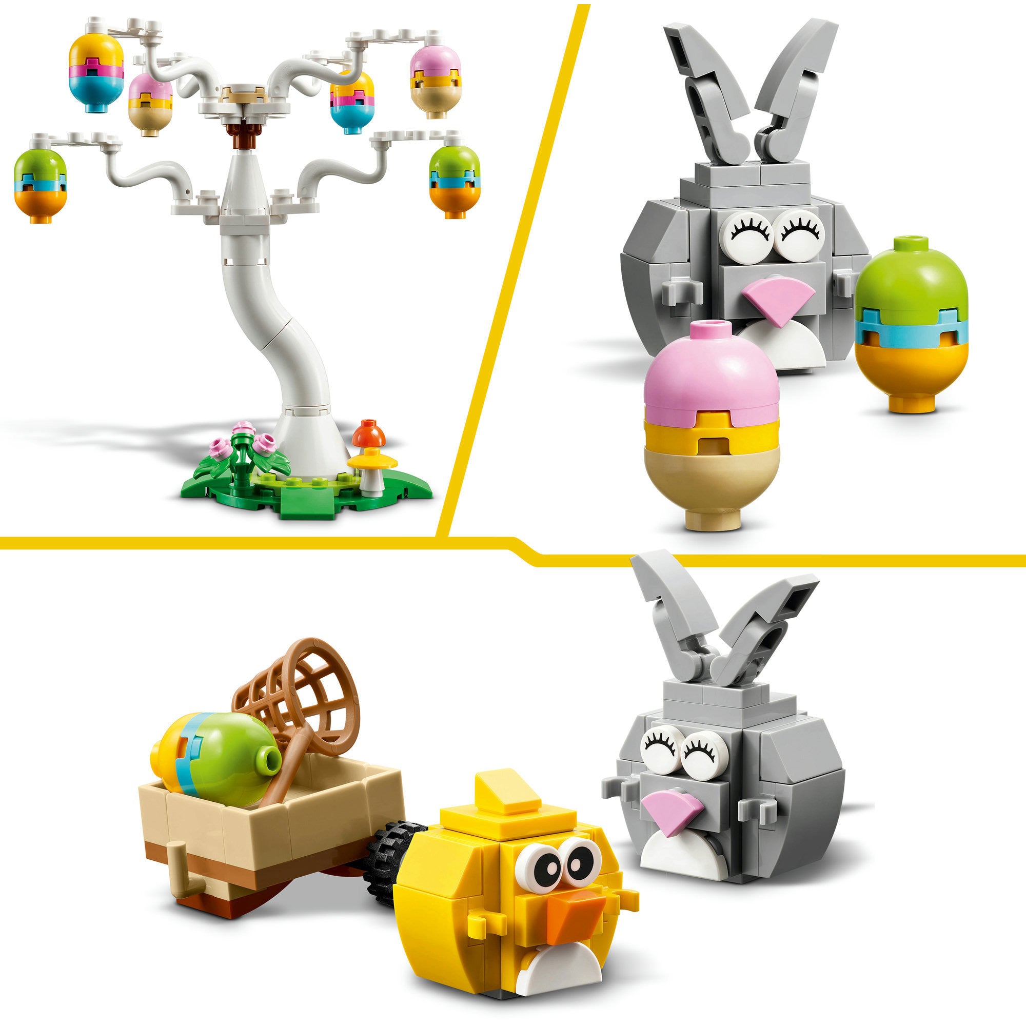 LEGO Classic 40808 Ostereiersuche mit Hase und Küken